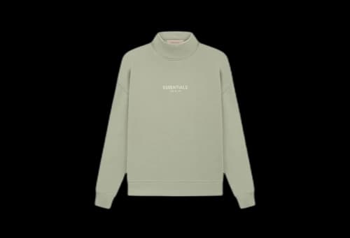 Fear Of God ESSENTIALS Mockneck Seafoam (SS22)