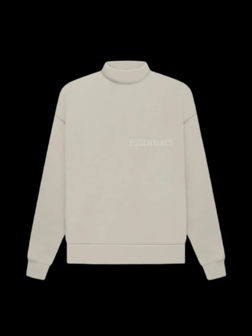 Fear of God Essentials Mockneck Smoke
