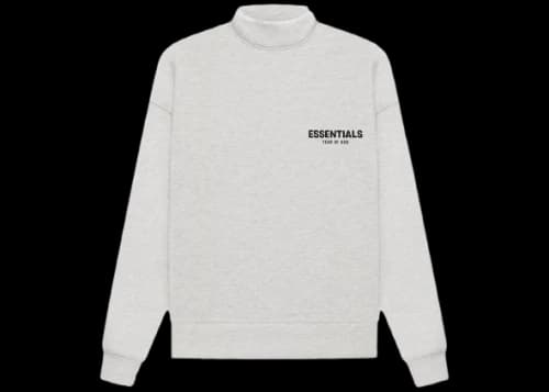 Fear of God Essentials Mockneck (SS22) Light Oatmeal