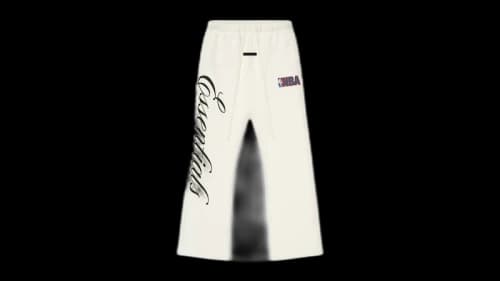 Fear of God Essentials NBA Flare Sweatpant Cream White