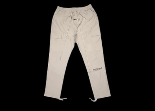 Fear of God Essentials Nylon Cargo Pants Tan