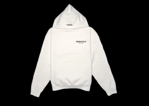Fear of God Essentials Photo Pullover Hoodie (FW19) White