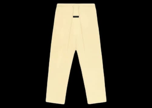 Fear of God Essentials Polar Fleece Pant Garden Yellow