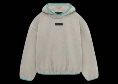 Fear of God Essentials Polar Fleece Pullover Hoodie Seal