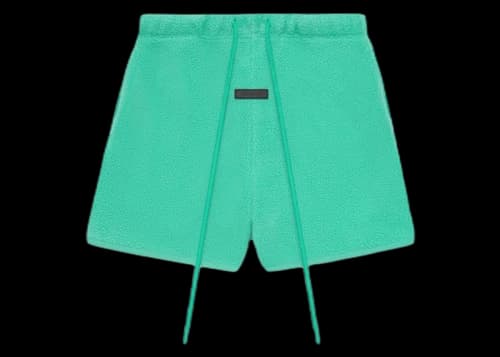 Fear of God Essentials Polar Fleece Short Mint Leaf