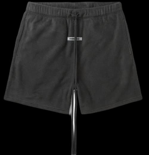 Fear of God Essentials Polar Fleece Shorts Dark Slate/Stretch Limo/Black