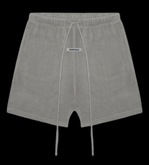 Fear of God Essentials Polar Fleece Shorts Grey Flannel/Charcoal