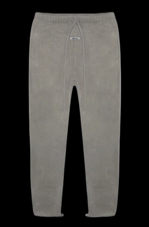 Fear of God Essentials Polar Fleece Sweatpants Grey Flannel/Charcoal
