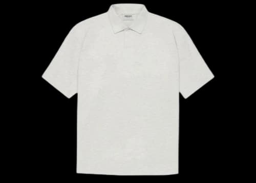 Fear of God Essentials Polo Light Heather Oatmeal
