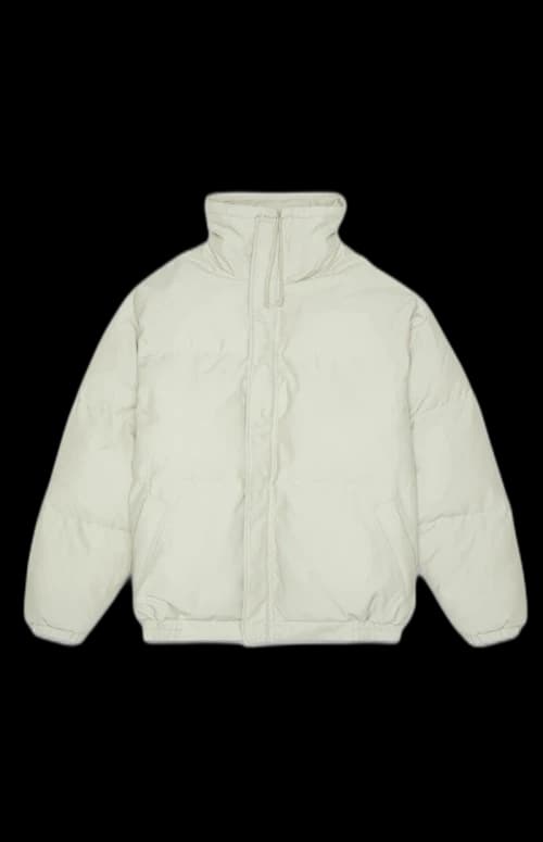 Fear of God Essentials Puffer Jacket Alfalfa Sage