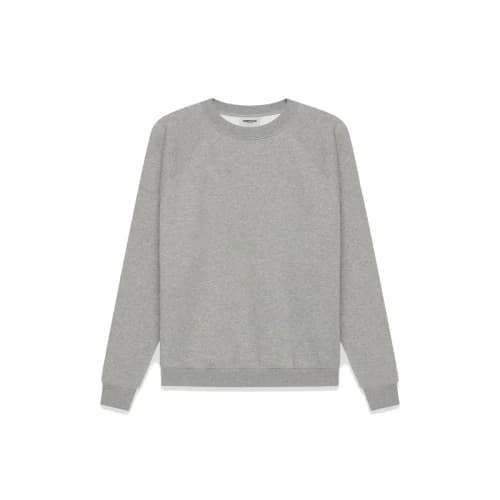 Fear Of God ESSENTIALS Pull-Over Crewneck Dark Heather Grey (SS21)