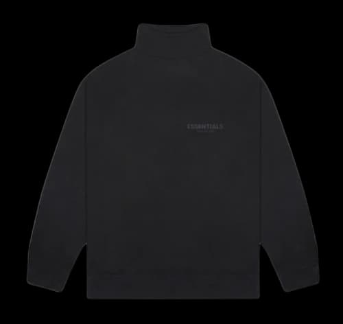Fear of God Essentials Pull-over Mockneck Sweatshirt Dark Slate/Stretch Limo/Black