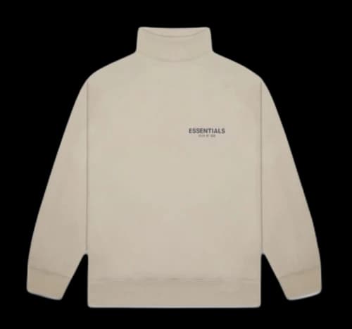Fear of God Essentials Pull-over Mockneck Sweatshirt String