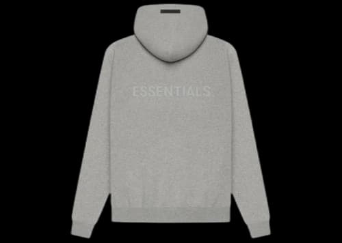 Fear of God Essentials Pullover Hoodie Dark Heather Oatmeal