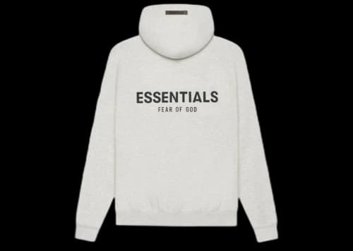 Fear of God Essentials Pullover Hoodie Light Heather Oatmeal