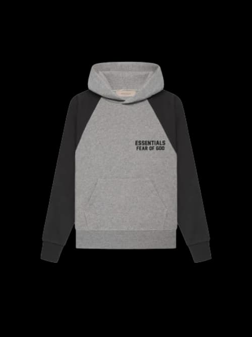 Fear of God Essentials Raglan Hoodie Dark Oatmeal