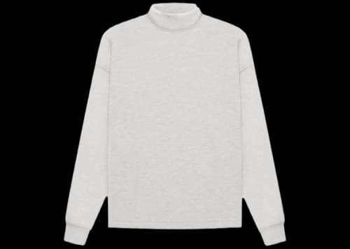Fear of God Essentials Relaxed Mockneck (SS22) Light Oatmeal