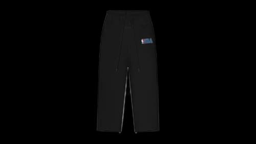 Fear of God Essentials Relaxed Track Zipper Pant Black