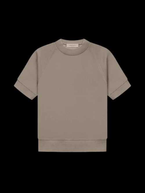 Fear of God Essentials S/S Sweatshirt Desert Taupe