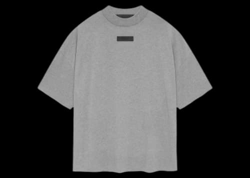 Fear of God Essentials S/S Tee Dark Heather Oatmeal