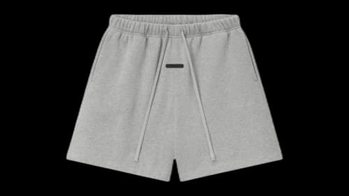Fear of God Essentials Signature Classic Sweatshort Concrete Heather