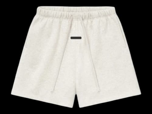 Fear of God Essentials Signature Classic Sweatshort Oatmeal Heather