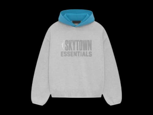 Fear of God Essentials Sky Hoodie Light Heather