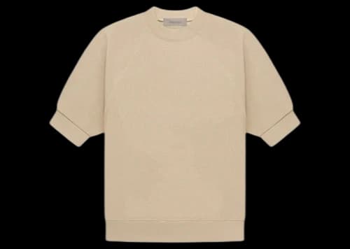Fear of God Essentials SS Waffle Sweatshirt Sand