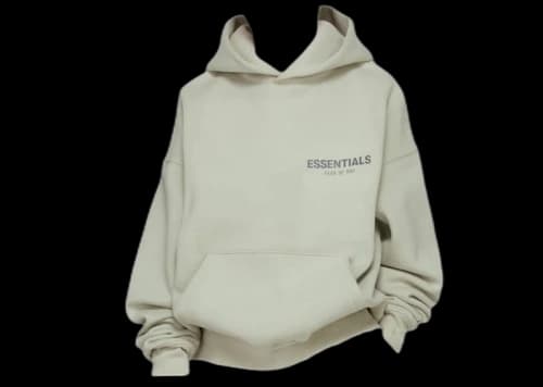 Fear of God Essentials SSENSE Exclusive Kids Hoodie Concrete
