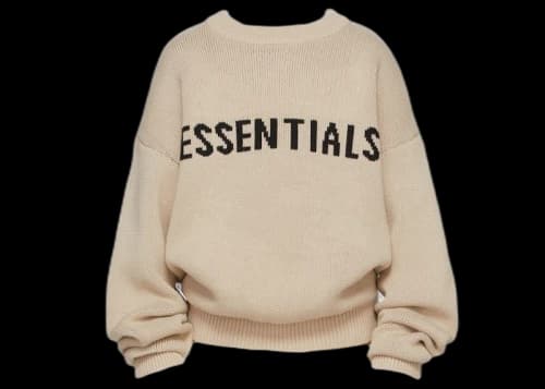 Fear of God Essentials SSENSE Exclusive Kids Sweater Linen