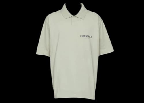 Fear of God Essentials SSENSE Exclusive Jersey Polo Concrete