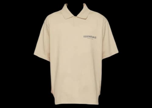 Fear of God Essentials SSENSE Exclusive Jersey Polo Linen