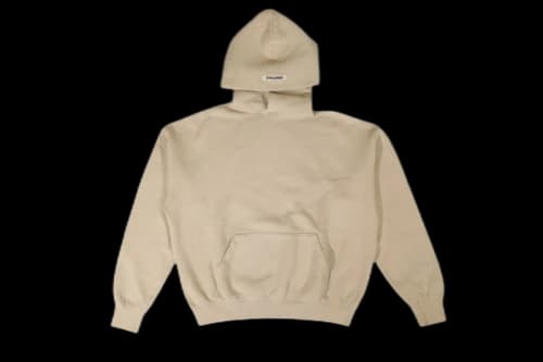 Fear of God Essentials SSENSE Pullover Hoodie Beige Twill