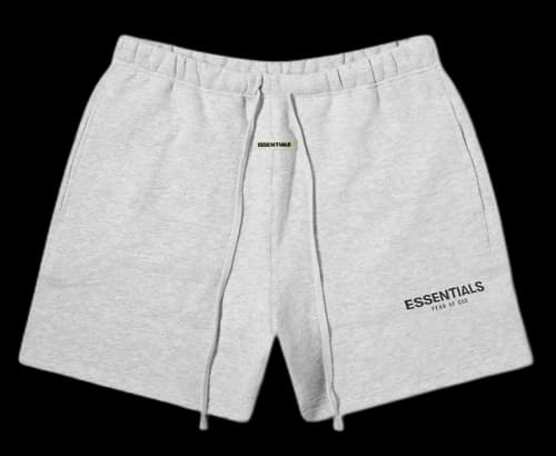 Fear of God Essentials Sweat Shorts Light Heather Grey/Black