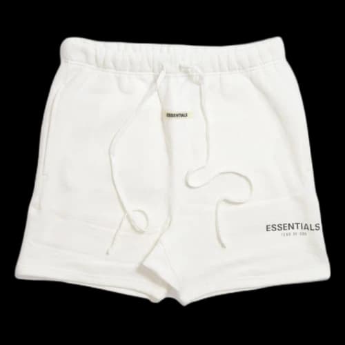 Fear of God Essentials Sweat Shorts White
