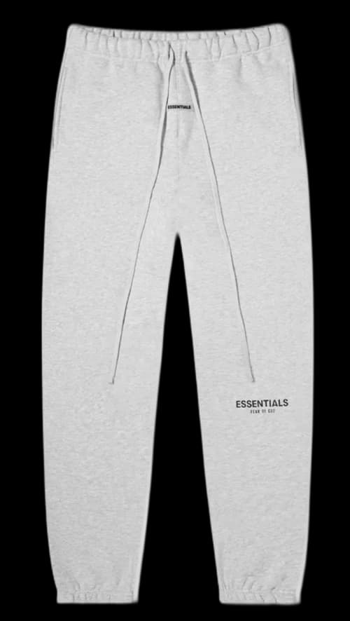 Fear of God Essentials Sweatpants Light Heather Grey/Black