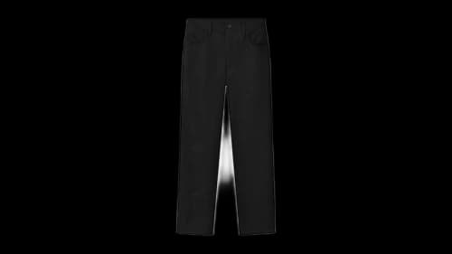Fear of God Essentials Textured Nylon 5 Pocket Pant Vintage Black
