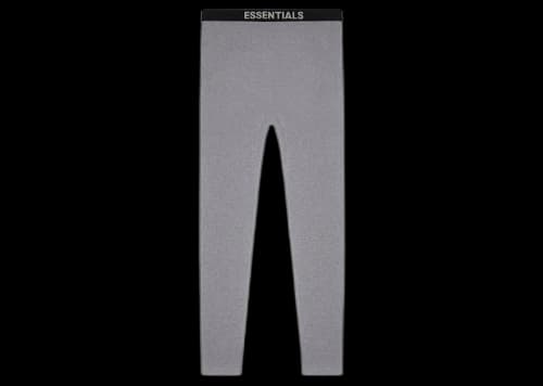 Fear of God Essentials Thermal Pants Heather Grey
