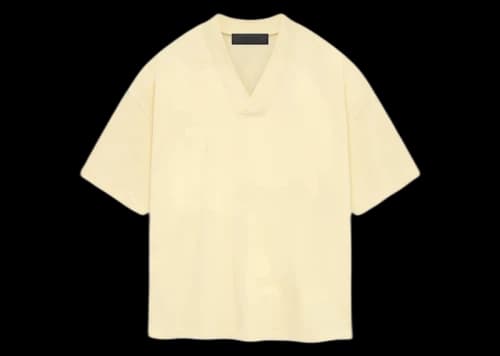 Fear of God Essentials V-Neck Tee Garden Yellow