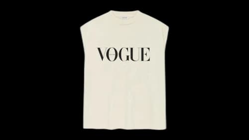 Fear of God Essentials Vogue Fear of God Muscle Tee Cream