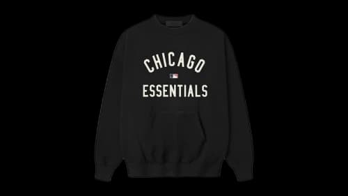 Fear of God Essentials White Sox Sport Crewneck Vintage Black