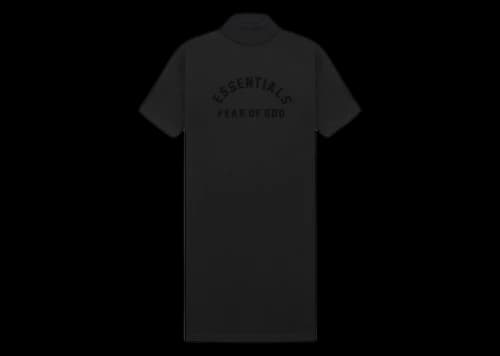 Fear of God Essentials Women's 3/4 Sleeve Dress Black