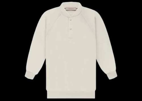 Fear of God Essentials Women's 3/4 Sleeve Henley Wheat