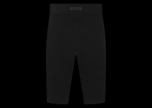 Fear of God Essentials Women's Biker Short Black
