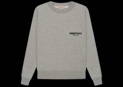 Fear of God Essentials Women's Crewneck (SS22) Dark Oatmeal