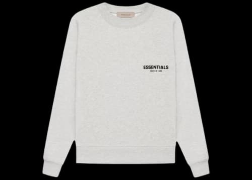 Fear of God Essentials Women's Crewneck (SS22) Light Oatmeal