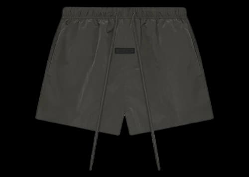 Fear of God Essentials Women's Crinkle Nylon Running Short Ink