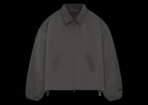 Fear of God Essentials Women's Crinkle Nylon Shell Bomber Ink