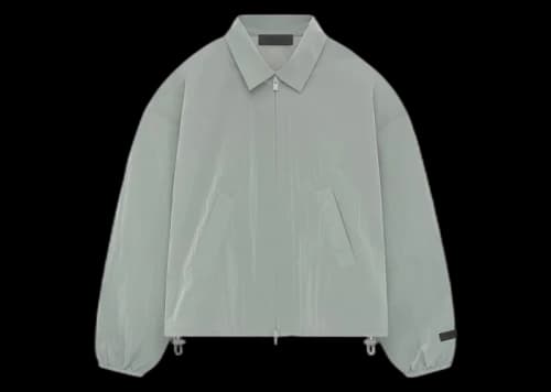 Fear of God Essentials Women's Crinkle Nylon Shell Bomber Seal