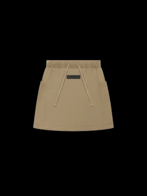 Fear of God Essentials Women's Fleece Skirt Oak